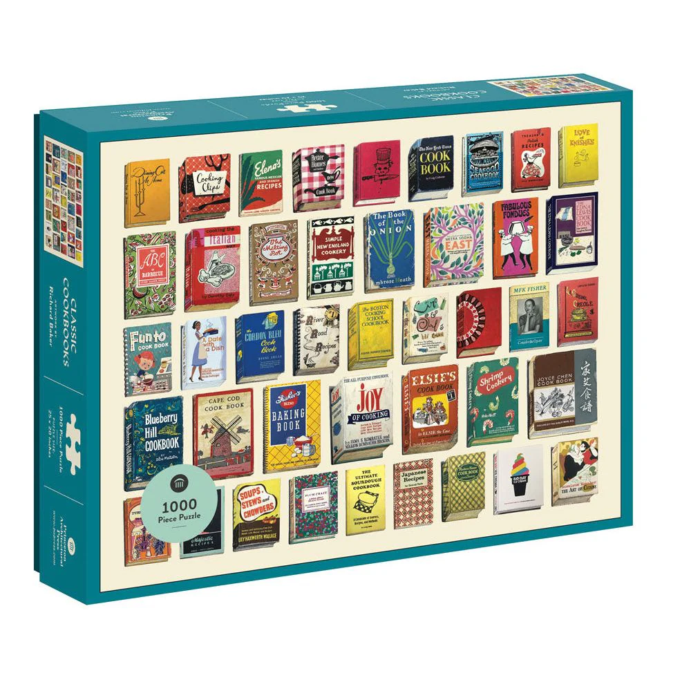CLASSIC COOKBOOKS 1000PC PUZZLE