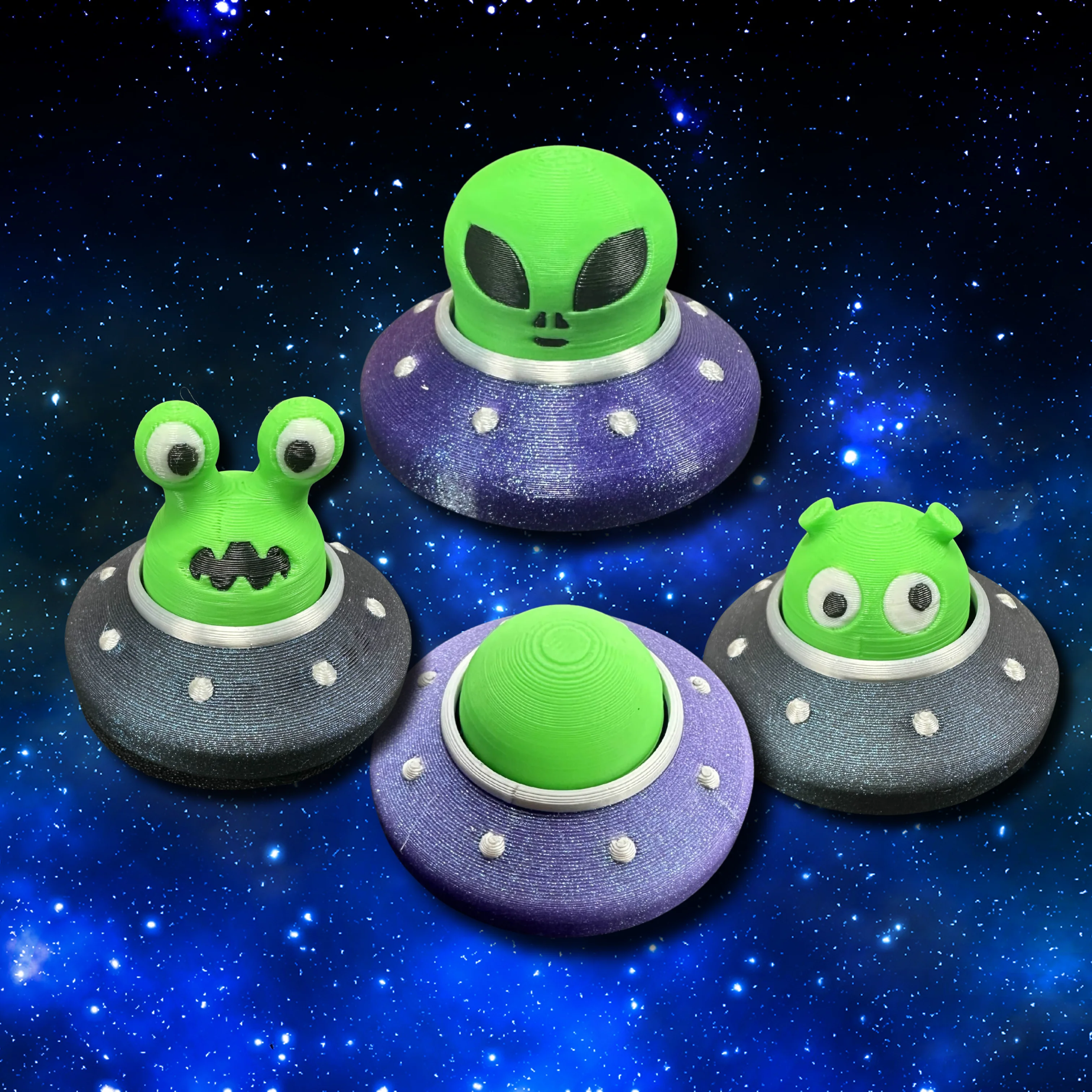 CLICKYVERSE UFO SAUCER MINI CLICKER