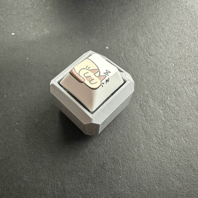 CLICKYVERSE WHITE CAT ONE KEY CLICKER - Image 2