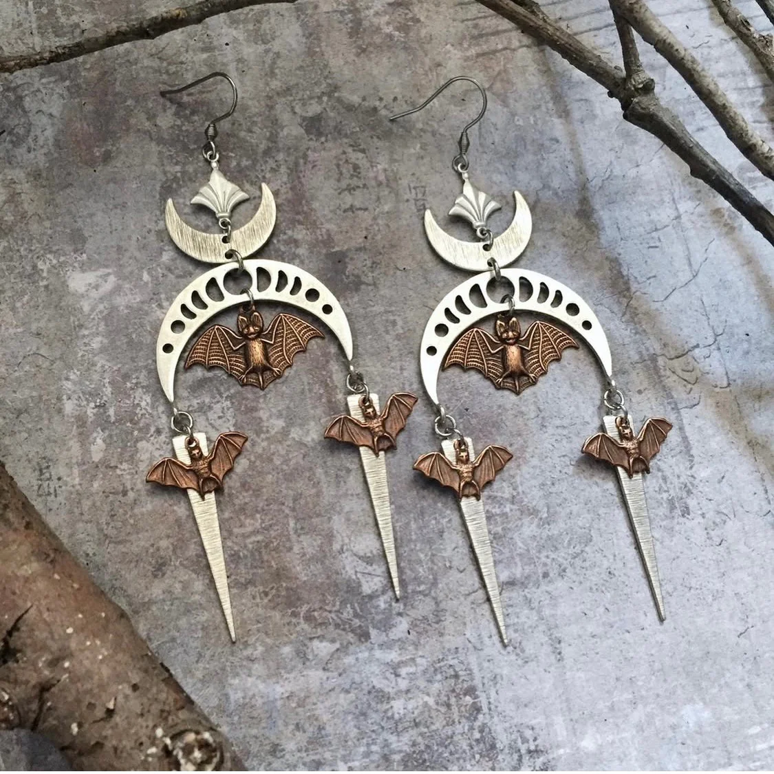 CLOUD OF BATS EARRINGS