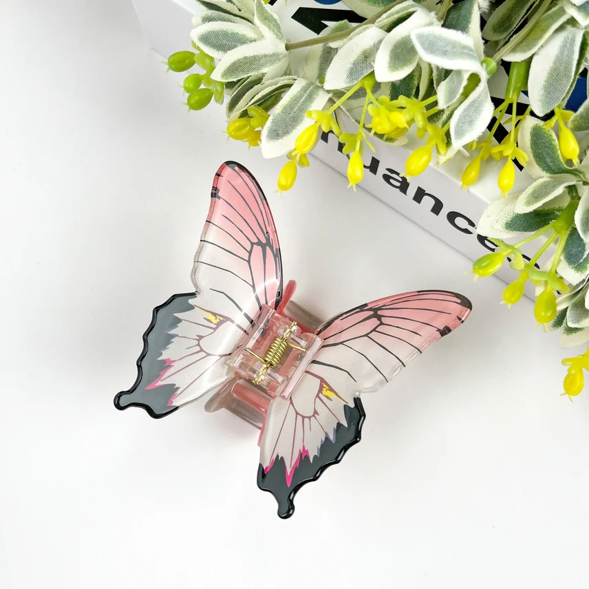 COLORFUL BUTTERFLY HAIR CLAW
