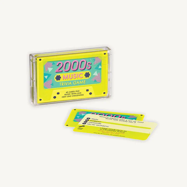 2000S MUSIC TRIVIA TAPES GAME