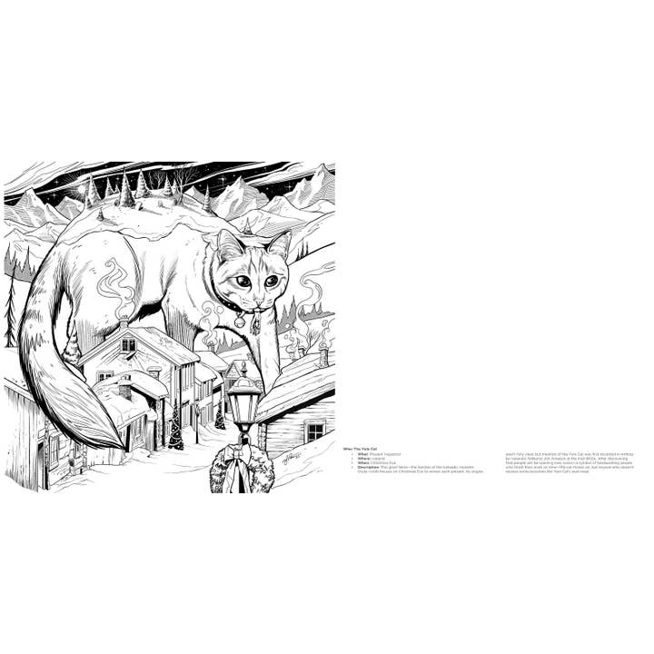 CREEPY KRAMPUS COLORING BOOK - Image 4