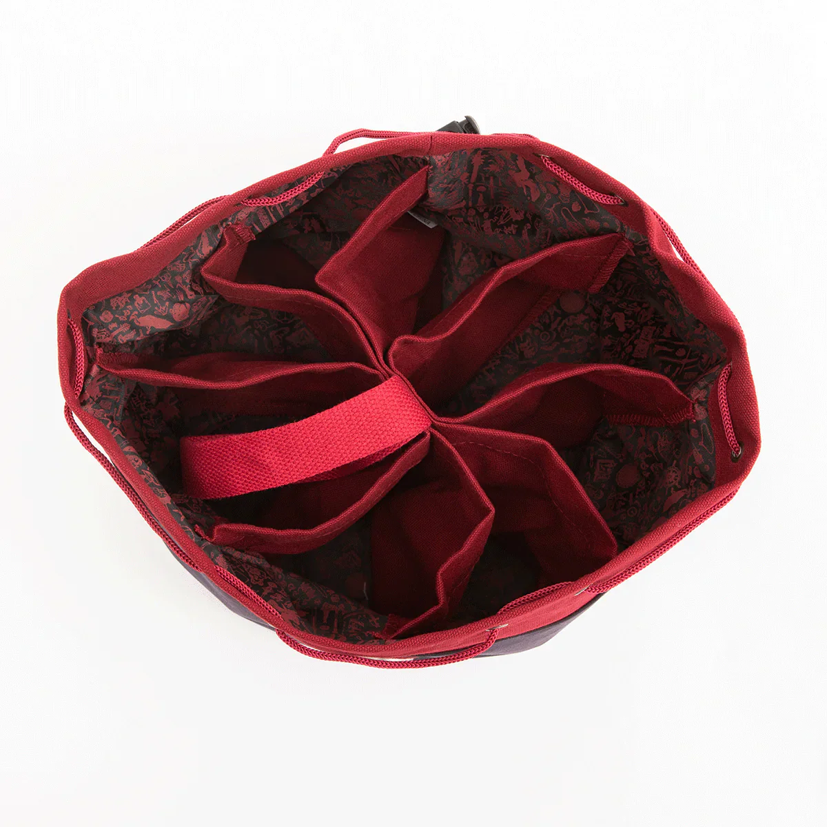 CRITICAL ROLE BAILEY'S DICE BAG OF HOARDING (RED) - Image 2