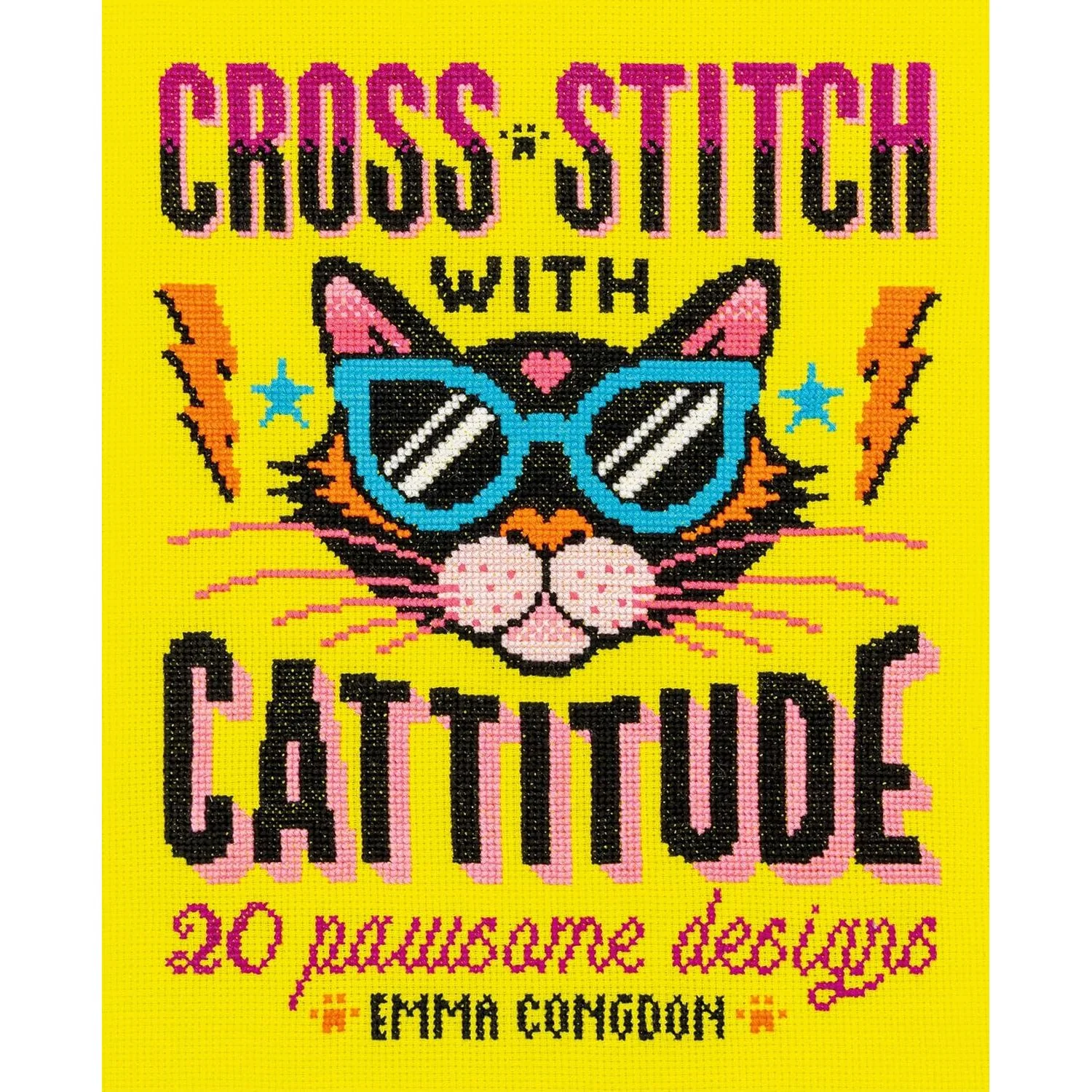 CROSS STITCH WITH CATTITUDE BY EMMA CONGDON