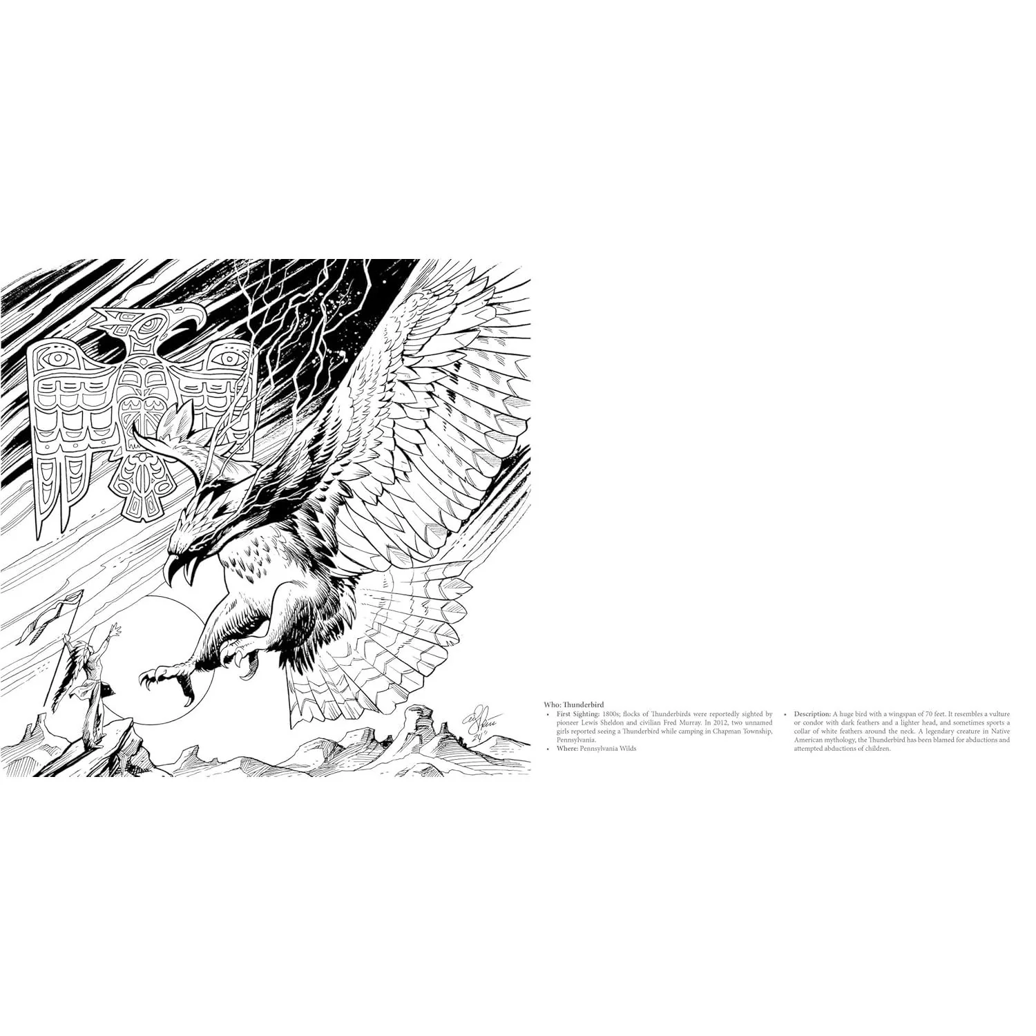 CRYPTID CREATURES COLORING BOOK - Image 5