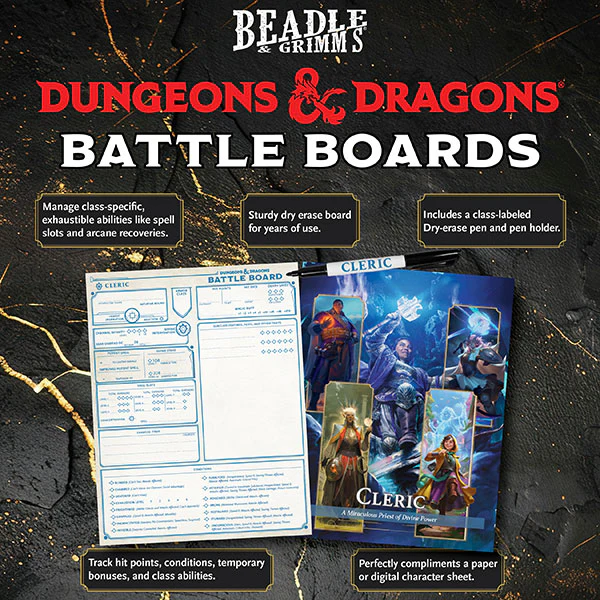 D&D BATTLE BOARD: CLERIC