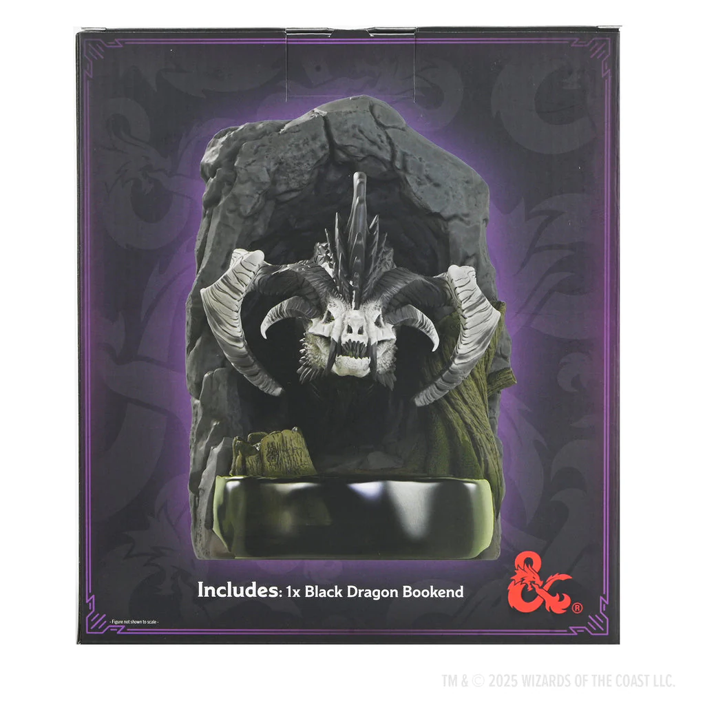 D&D BLACK DRAGON BOOKEND - Image 2