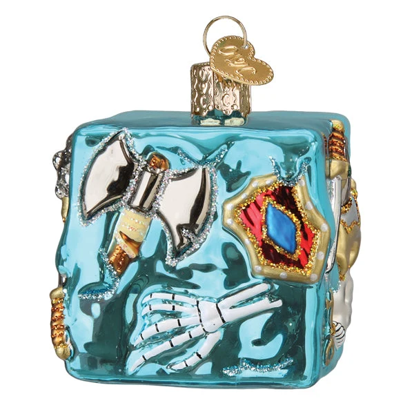D&D GELATINOUS CUBE GLASS HOLIDAY ORNAMENT - Image 3