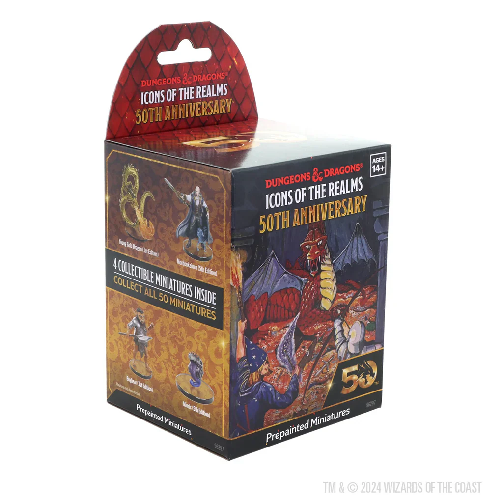 D&D ICONS OF THE REALMS 50TH ANNIVERSARY BOOSTER PACK