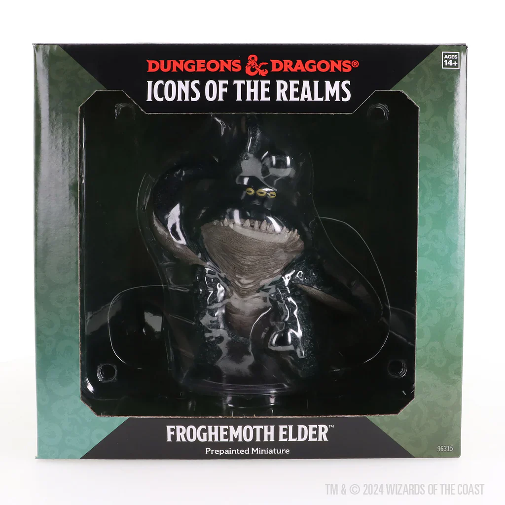 D&D ICONS OF THE REALMS FROGHEMOTH ELDER BOXED MINI