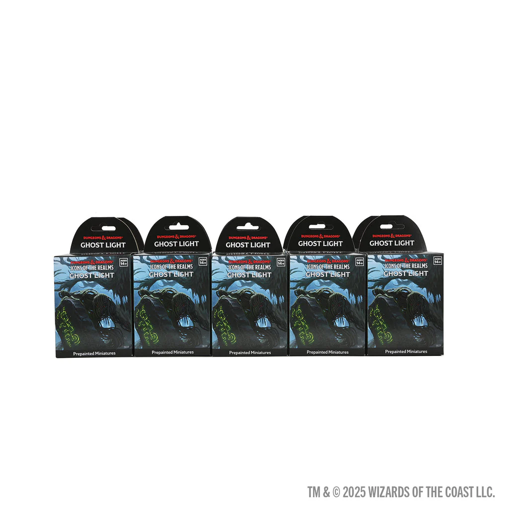 D&D ICONS OF THE REALMS GHOST LIGHT 10CT BOOSTER BRICK