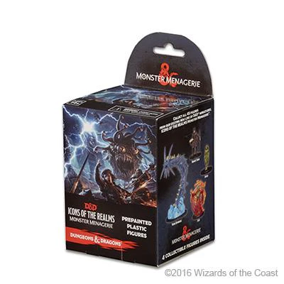 D&D ICONS OF THE REALMS MONSTER MENAGERIE BOOSTER PACK