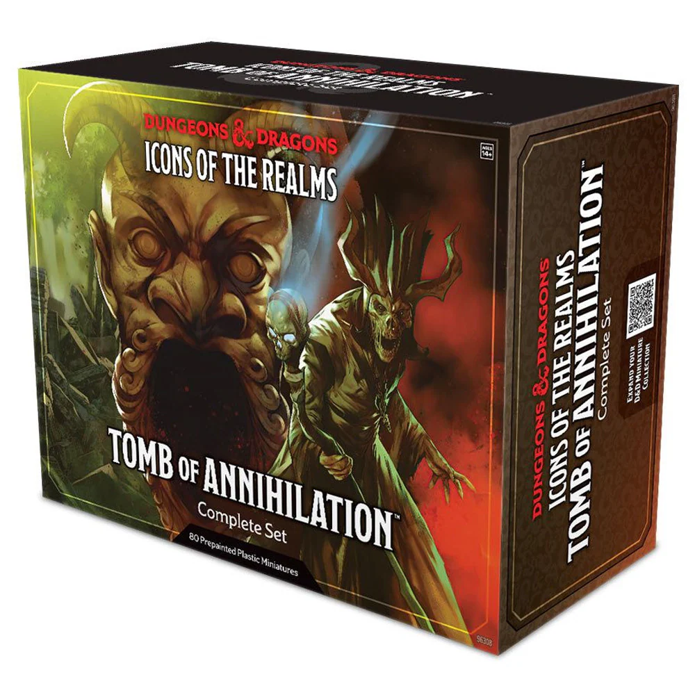 D&D ICONS OF THE REALMS TOMB OF ANNIHILATION COMPLETE SET