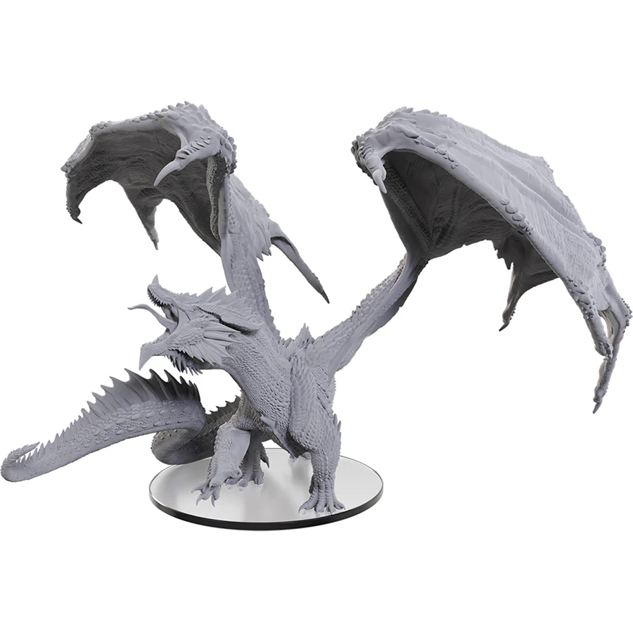 D&D NOLZUR'S ADULT RED DRAGON TYRANT UNPAINTED