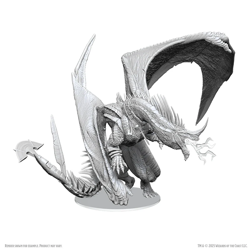D&D NOLZUR'S ANCIENT BLUE DRAGON UNPAINTED