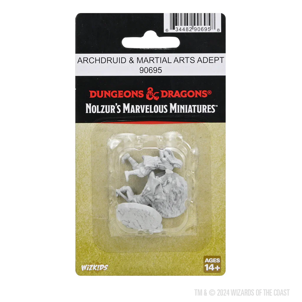 D&D NOLZUR'S ARCHDRUID & MARTIAL ARTS ADEPT