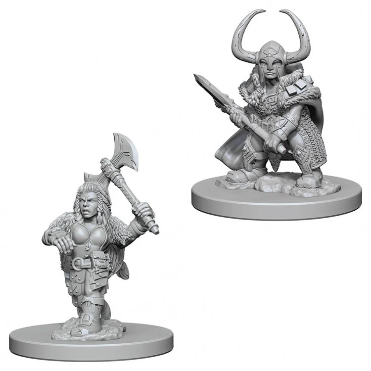 D&D NOLZUR'S DWARF FEMALE BARBARIAN