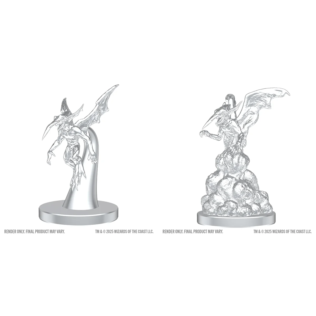 D&D NOLZUR'S ICE MEPHIT & DUST MEPHIT