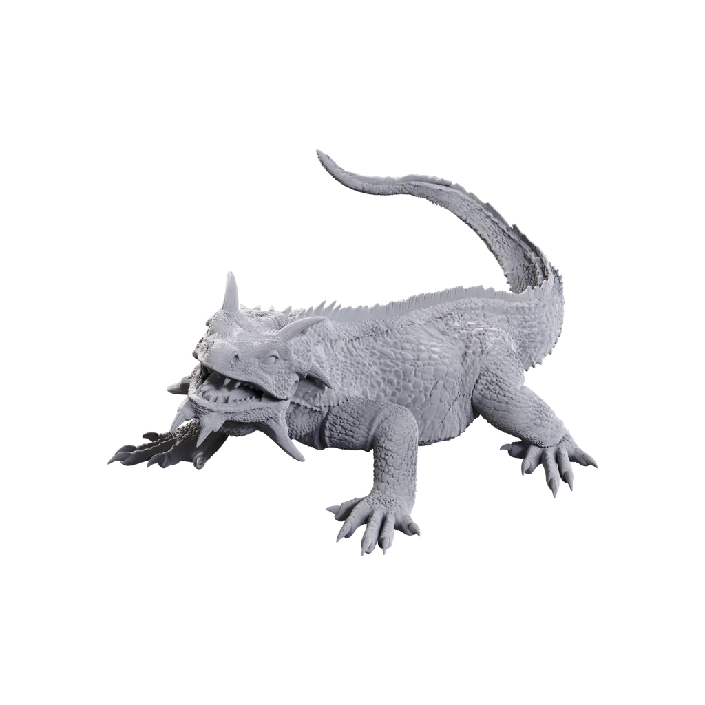 D&D NOLZUR'S TORTLE DRUID & WILD SHAPE GIANT LIZARD - Image 3