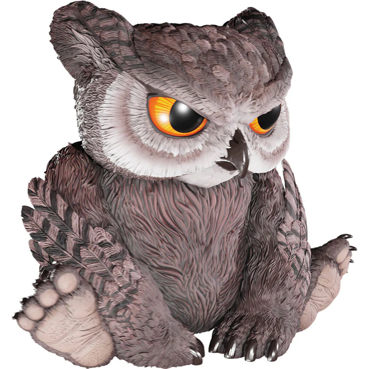 D&D REPLICAS OF THE REALMS LIFE-SIZE BABY OWLBEAR