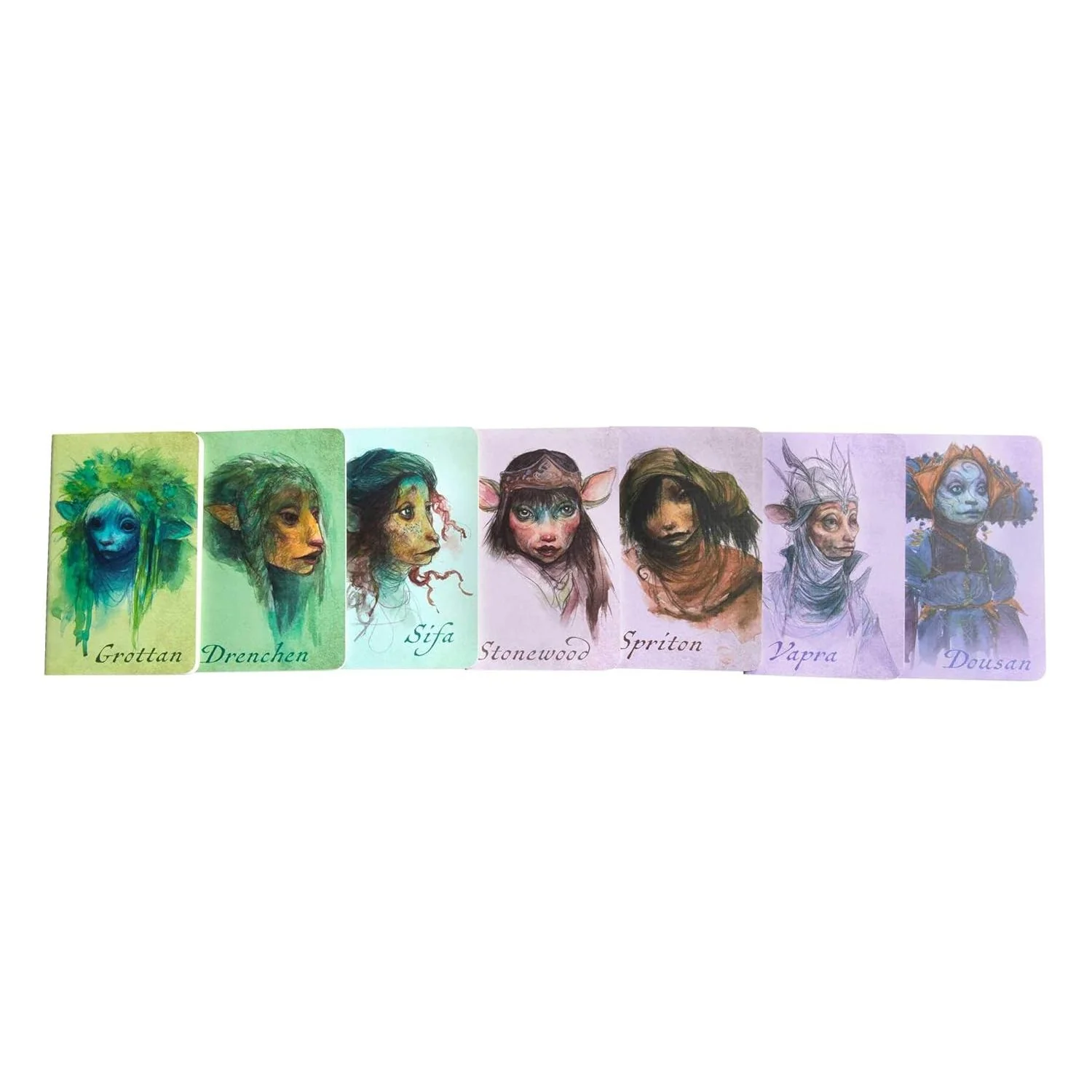 DARK CRYSTAL GELFLING CLAN SEWN NOTEBOOK BOX SET - Image 2