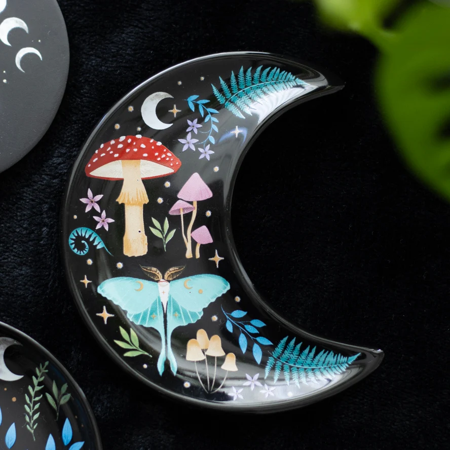DARK FOREST MOON TRINKET DISH