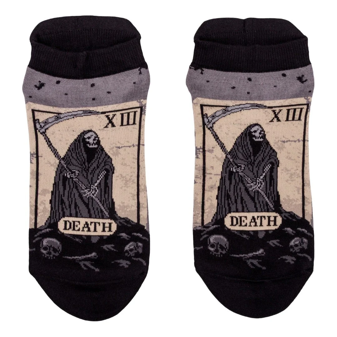 DEATH TAROT ANKLE SOCKS BY FOOTCLOTHES - Image 3