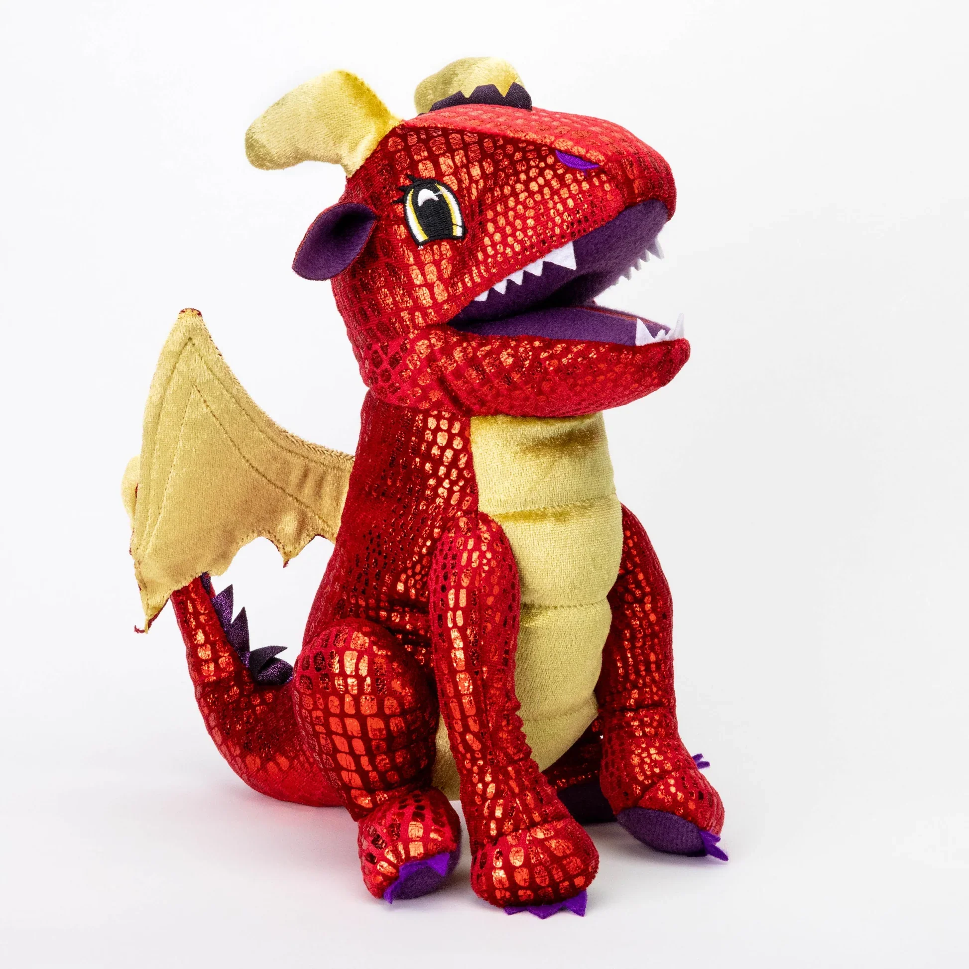 DICE EATING DRAGON PLUSH DICE BAG
