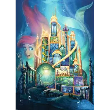 DISNEY CASTLES: ARIEL 1000PC PUZZLE