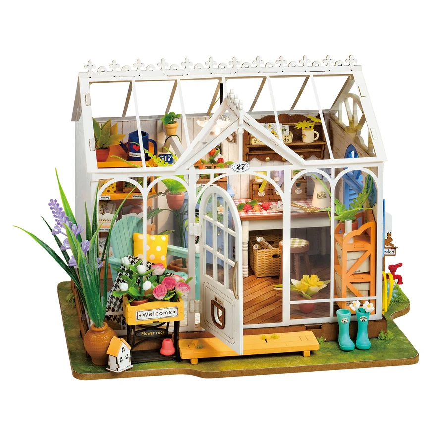 DREAMY GARDEN HOUSE 3-D WOODEN MINIATURE KIT - Image 6