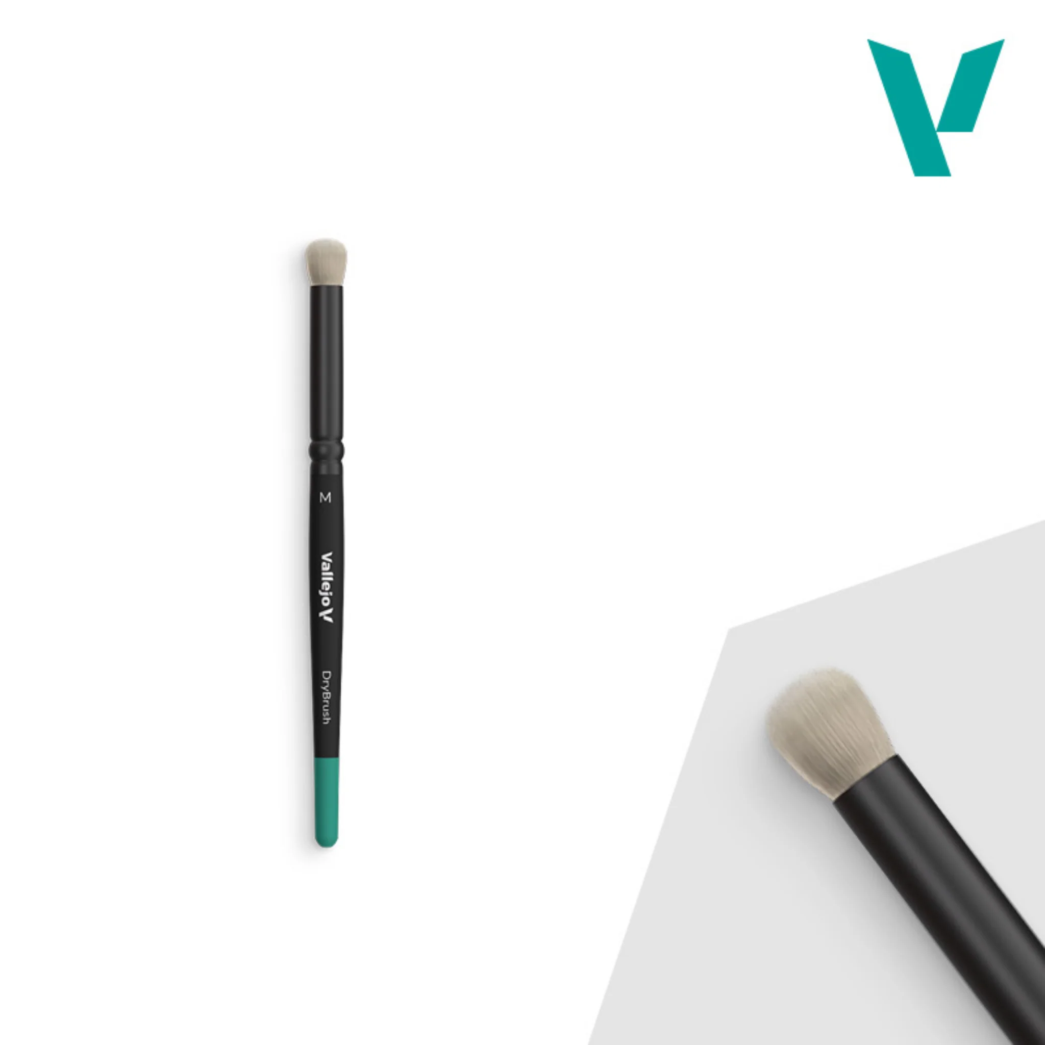 VALLEJO DRY MEDIUM NATURAL HAIR BRUSH