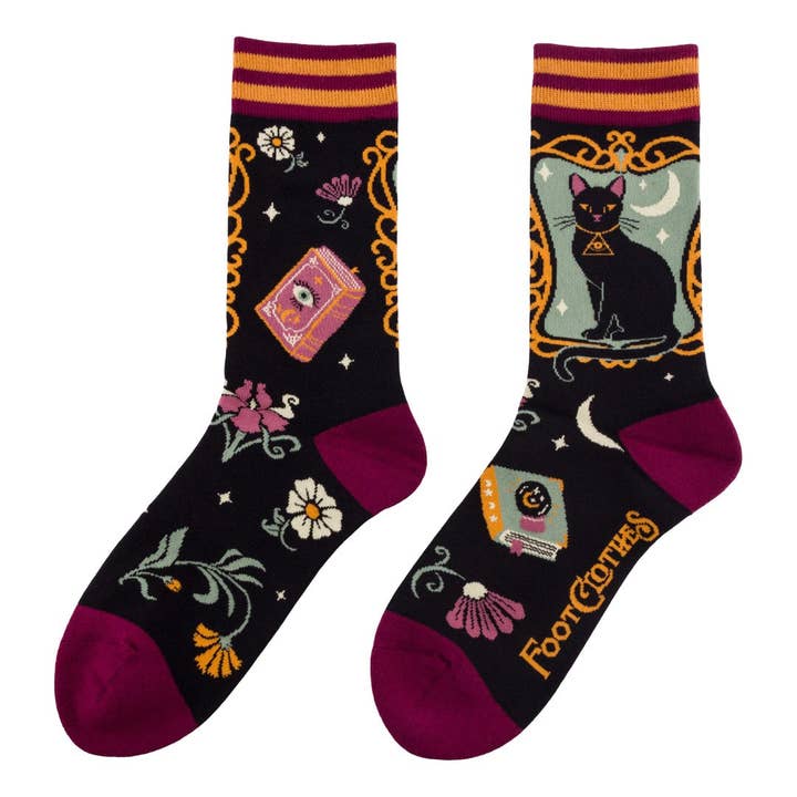 DUCHESS SHADOWFLOOF'S MEW WORLD ORDER CREW SOCKS BY FOOTCLOTHES - Image 3