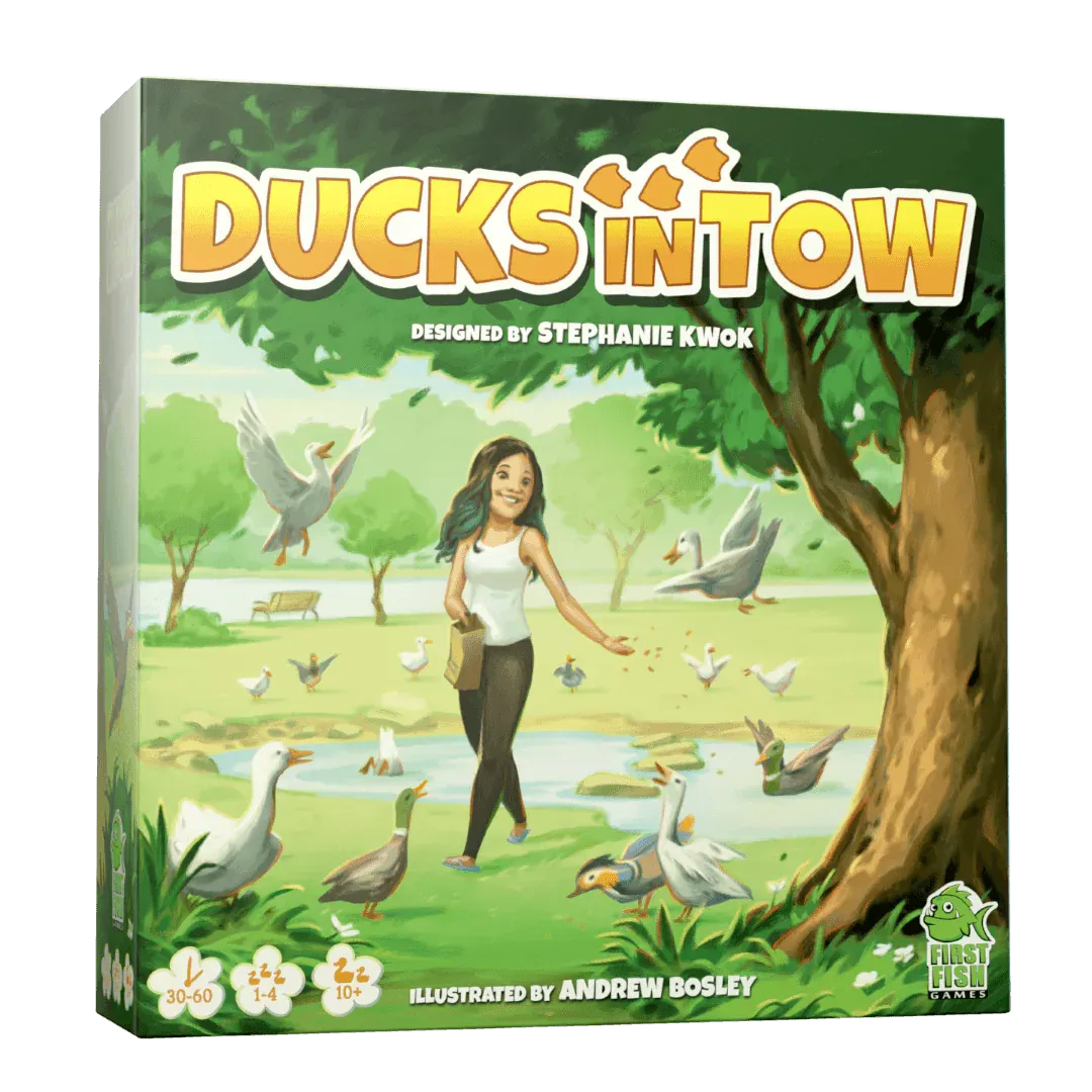 DUCKS IN TOW