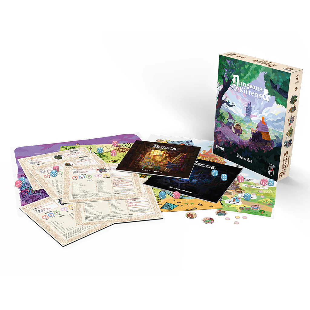 DUNGEONS & KITTENS RPG STARTER SET - Image 2