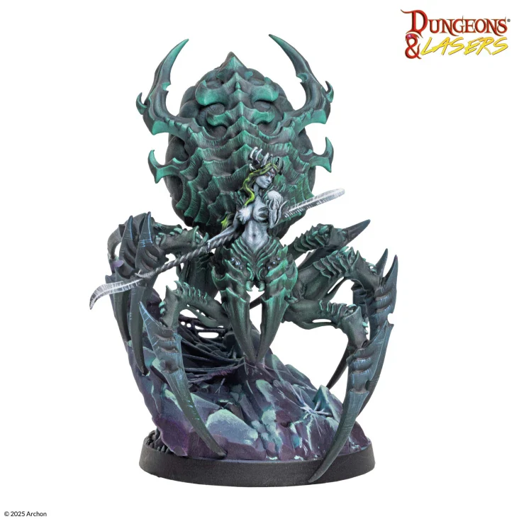 DUNGEONS & LASERS ARACHNEA SPIDER MATRIARCH