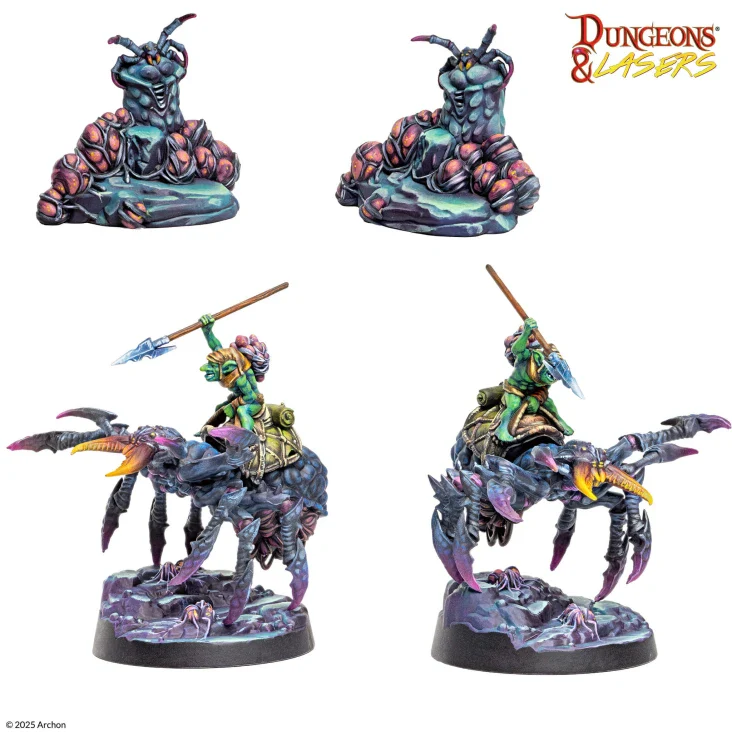 DUNGEONS & LASERS CAVE SPIDERS