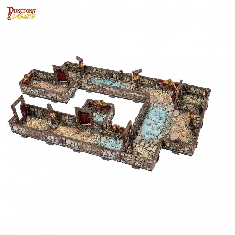 DUNGEONS & LASERS DWARVEN MINE PRE-PAINTED - Image 2