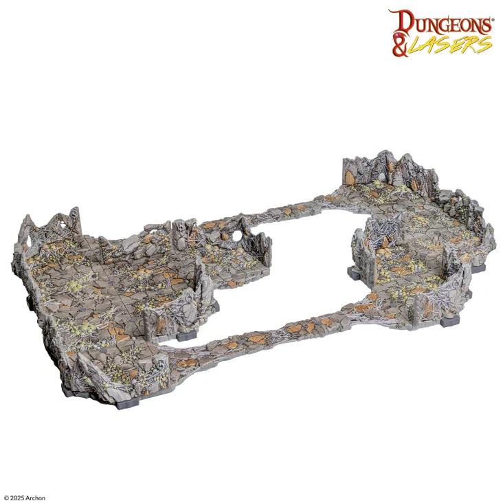 DUNGEONS & LASERS PRE-PAINTED PRIMACAST SPIDER NEST