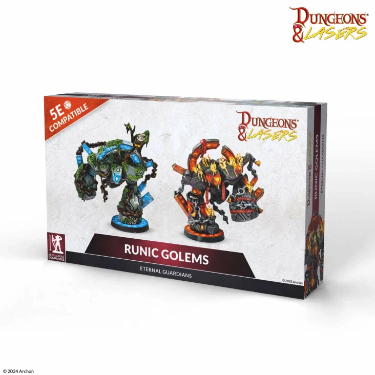 DUNGEONS & LASERS RUNIC GOLEMS