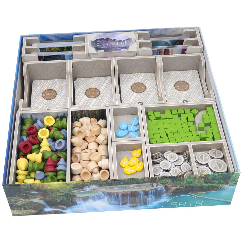 EARTH COLOR FOLDED SPACE ORGANIZER