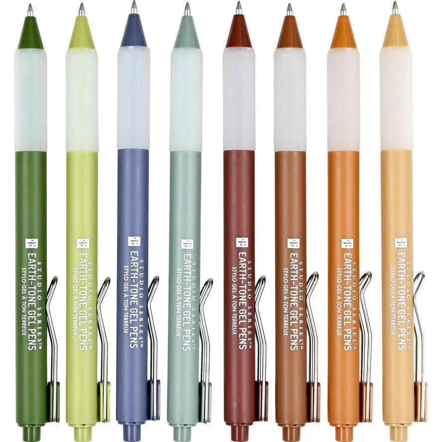 EARTH-TONE GEL PEN SET - Image 2