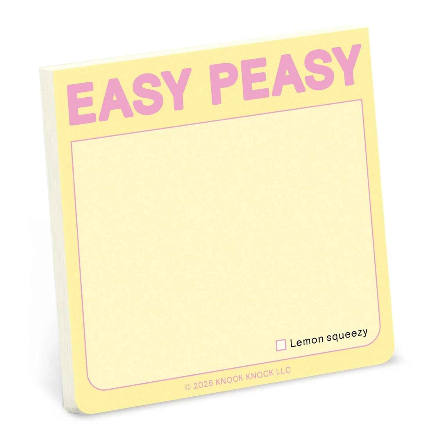 EASY PEASY STICKY NOTE PAD