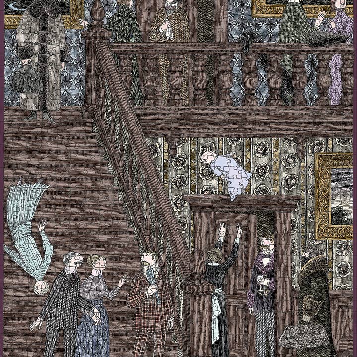 EDWARD GOREY: BABY TOSS 1000PC PUZZLE - Image 2