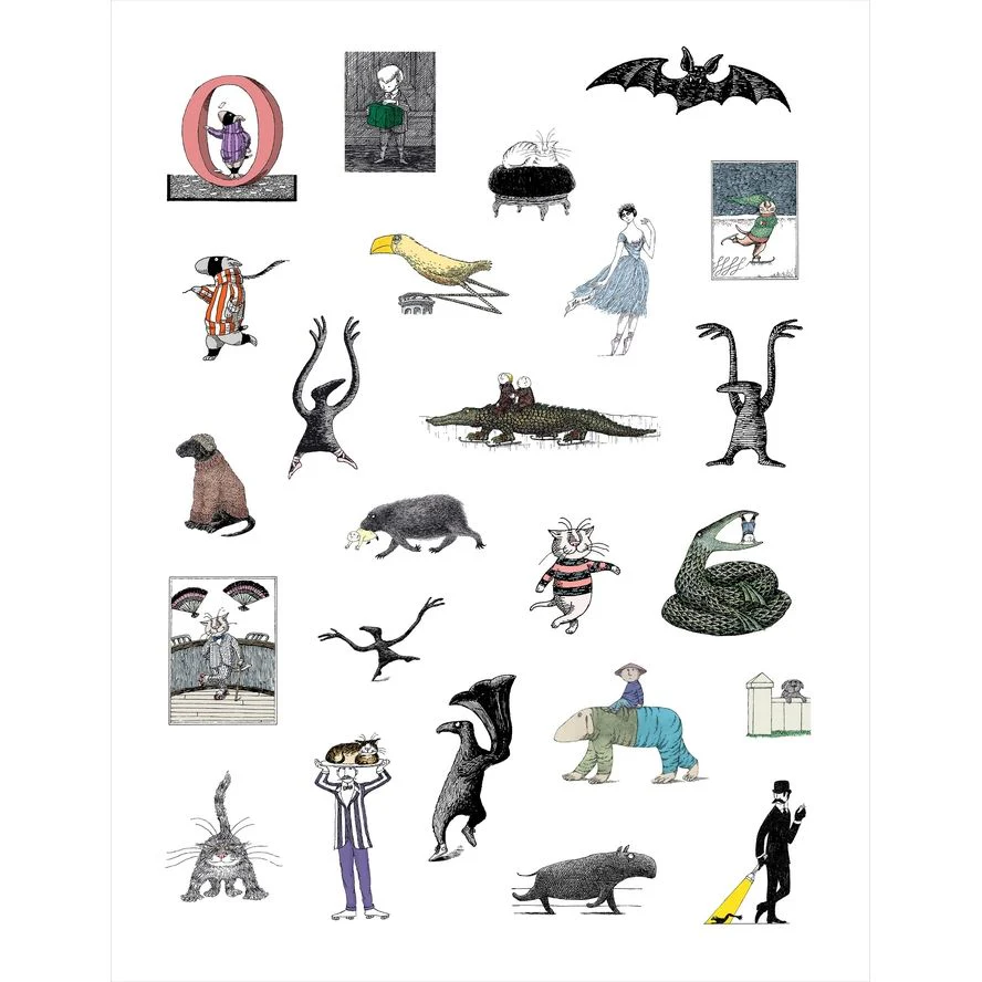 EDWARD GOREY STICKER BOOK - Image 2