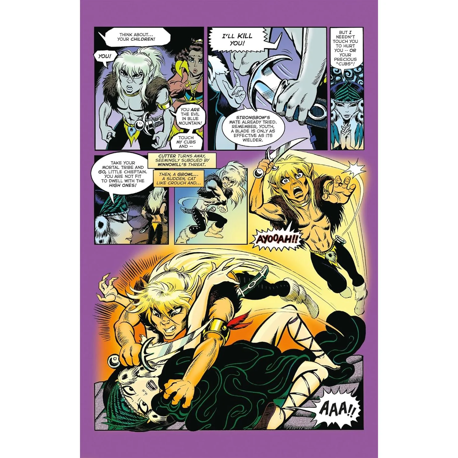 ELFQUEST: BOOK 3 WOLF BLOOD CAGED BY WENDY & RICHARD PINI - Image 4