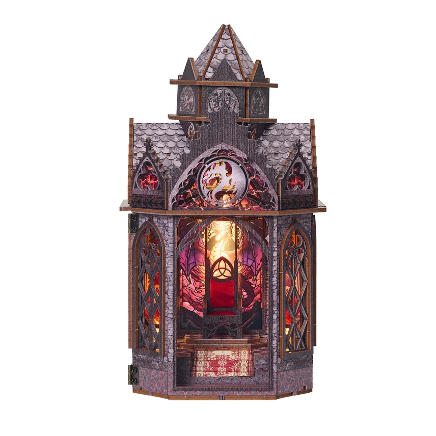 EMBER THRONE 3-D WOODEN MINIATURE BOOK NOOK KIT - Image 2