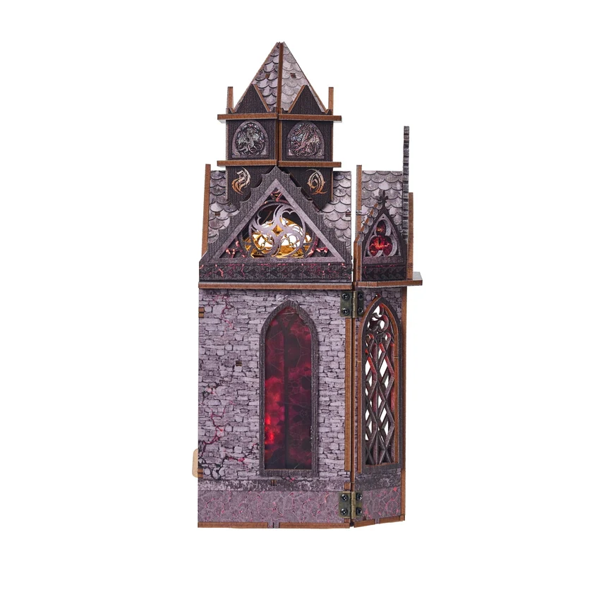 EMBER THRONE 3-D WOODEN MINIATURE BOOK NOOK KIT - Image 5