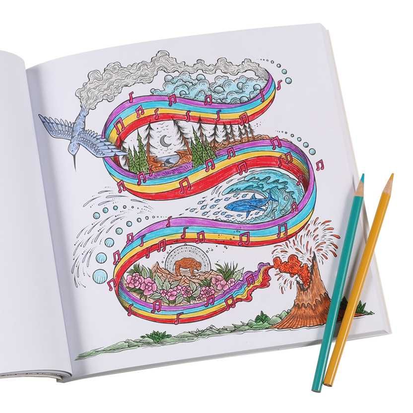 ENCHANTED EARTH COLORING BOOK - Image 2