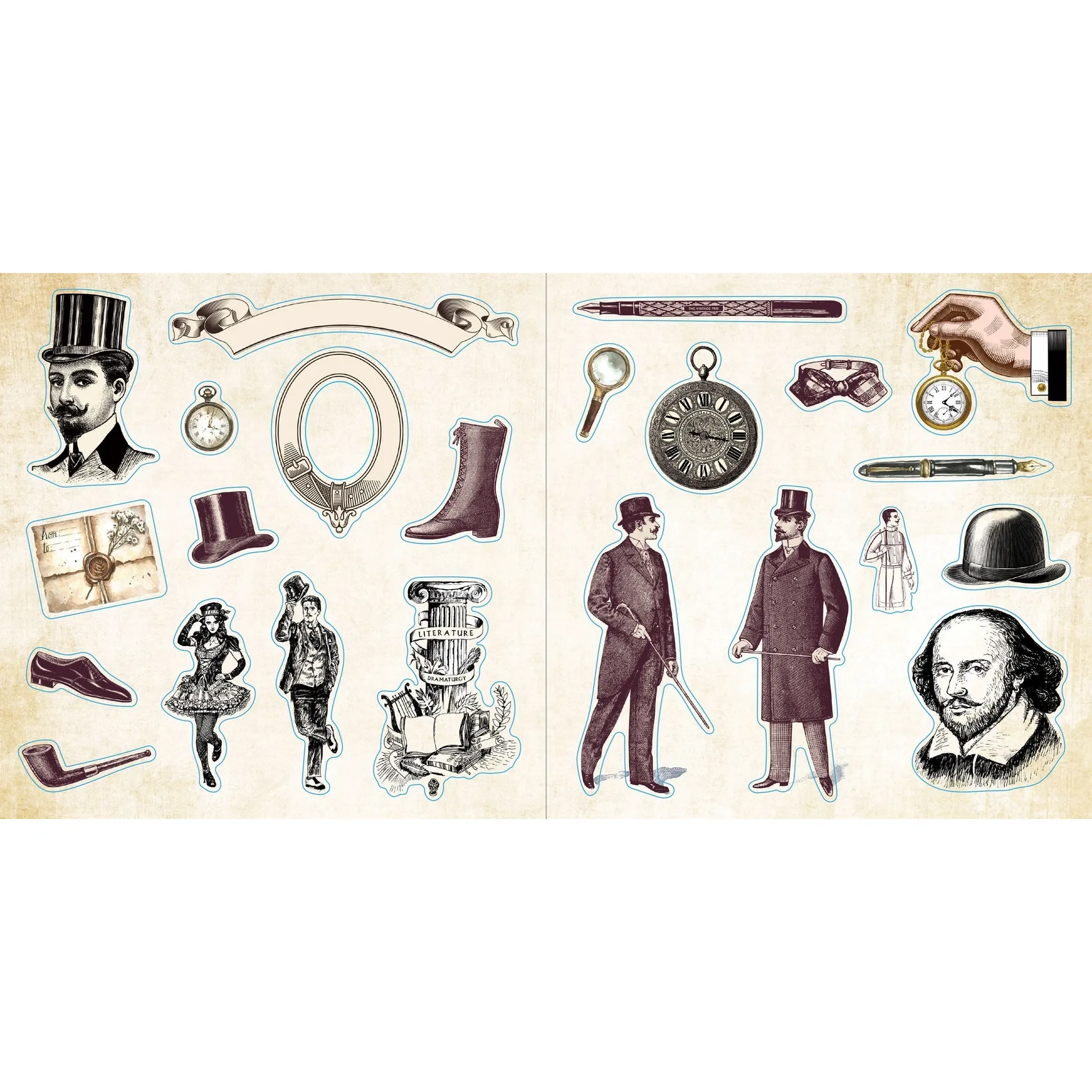 EPHEMERA! STICKER BOOK - Image 4